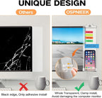 Monitor Memo Boards for Computer, Upgrade Transparent 3 PCS Multifunction - Image 3