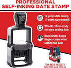 Mark 2000 54045 Professional Self Inking Round Date Stamp - Image 2