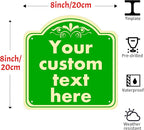 personalized metal sign, Custom Indoor/Outdoor Decorative Sign，Aluminum - Image 2
