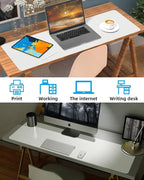Extra Large Desk pad, Leather Desk Pad Protector, Office Desk Mat, Mouse Pad - Image 6