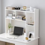 OSCHF Wooden Desktop Hutch Bookshelf - Image 2