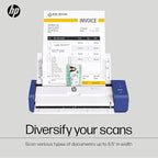 HP Compact Desktop Duplex USB Mobile Document & Photo Scanner - Image 5