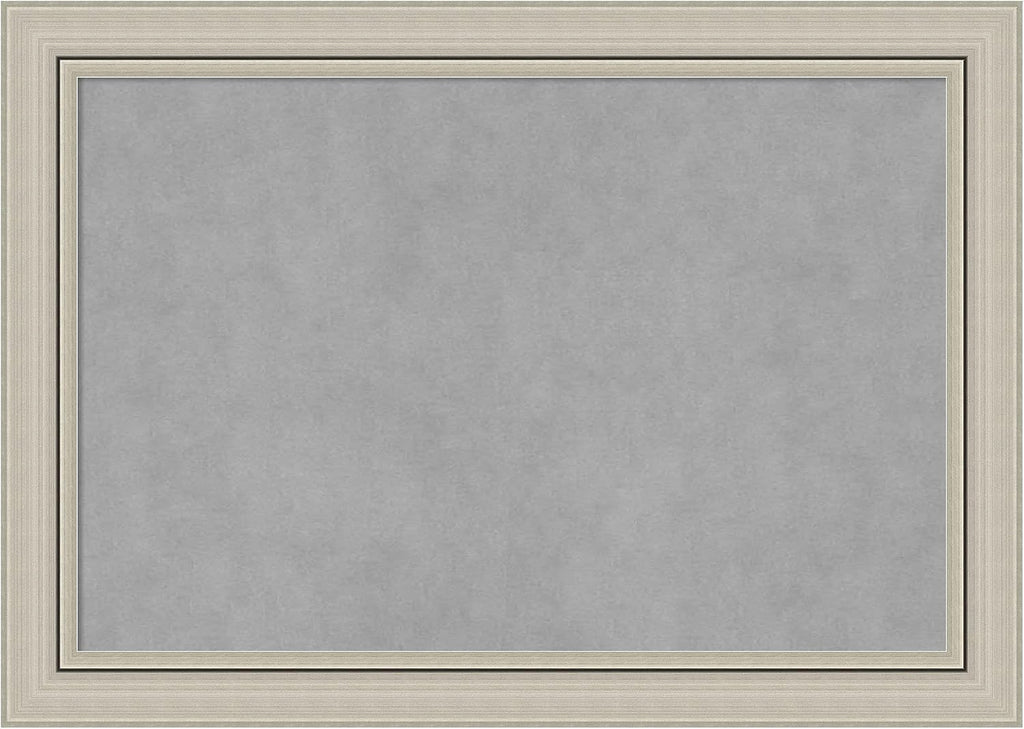 Amanti Art Silver Framed Magnetic Board 20x28 Medium Vision Board