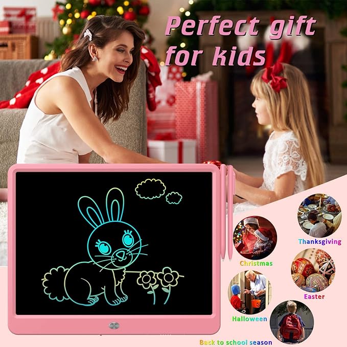 FLUESTON LCD Writing Tablet, Doodle Board Toys Gifts - Image 3