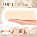Feifeiya 8 Pcs Silicone Pencil Case Pen Zipper Pouch Bags Aesthetic Back to - Image 3
