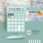 CATIGA 12 Digit Desktop Calculator Basic Desk Calculator - Image 6