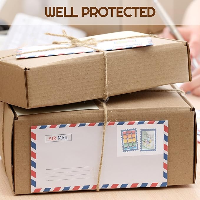 Zonon 500 Pcs Clear Labels Label Protector Clear Stickers Wafer Seals - Image 8