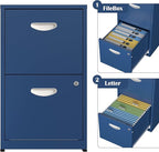 SteeLoong 2 Drawer File Cabinet - Image 6
