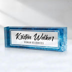 Custom Name Plate for Desk, Desk Name Plate Personalized, Office Decor for by SalaGraphics