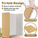 8 PCS Trifold Poster Board- Large 40" x 28" Tri Fold Display Board Hard & Thick - Image 2