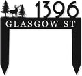 Personalized Metal Address Sign by HYTSIGN