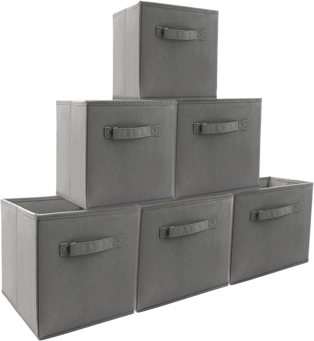 EBIGIC storage bins collapsible storage bins,cube storage organizer (Pack of ...
