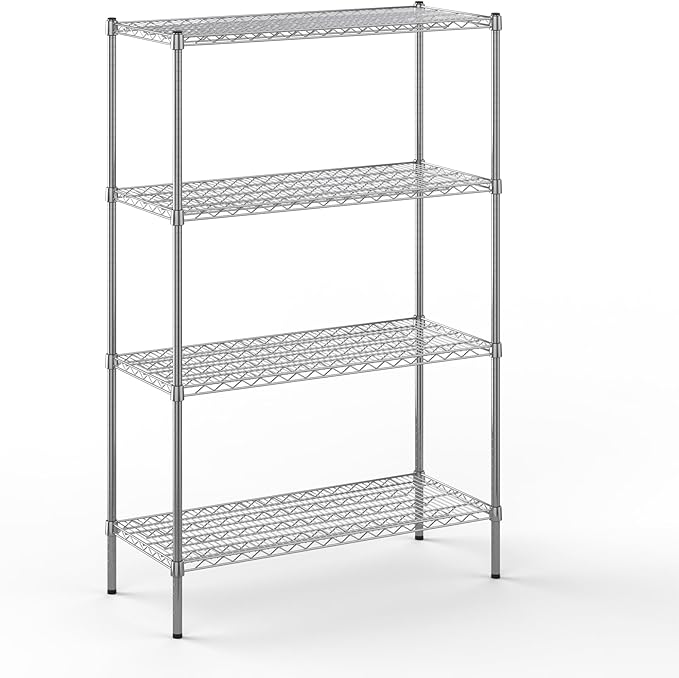 Regal Altair 18" Deep x 42" Wide x 64" Height Wire Shelving Kit | 4-Tier | NSF by Regal+Altair