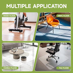 SOONAN Chair Mat for Hardwood Floor, 0.08" Thickness Heavy Duty Computer&Desk - Image 5