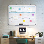 MAKELLO Large Magnetic Dry Erase Calendar Whiteboard Yearly 43" x 31" - Image 7
