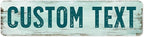 Custom Sign, Custom Street Sign, 11 Font Colors, 13 Font Styles, 4 Hole Options by MySignCenter