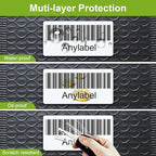 2" x 1" Direct Thermal Label, Paper - Image 4