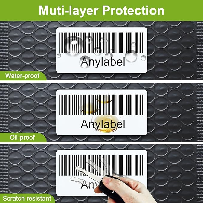 2" x 1" Direct Thermal Label, Paper - Image 4