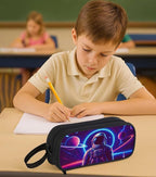 AnySmic Astronaut Pencil Case for Boys Girls, Large Pencil Pouch for Kids and - Image 7
