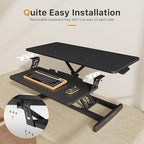 JOY worker Standing Desk Converter, Desktop Workstation Riser - Image 4