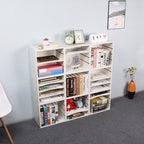 PAG Mail Sorter Organizer, Wood Countertop Literature Organizer, Office - Image 6