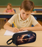 AnySmic Space Pencil Case for Boys and Girls, Large Galaxy Pencil Pouch or Pen - Image 7