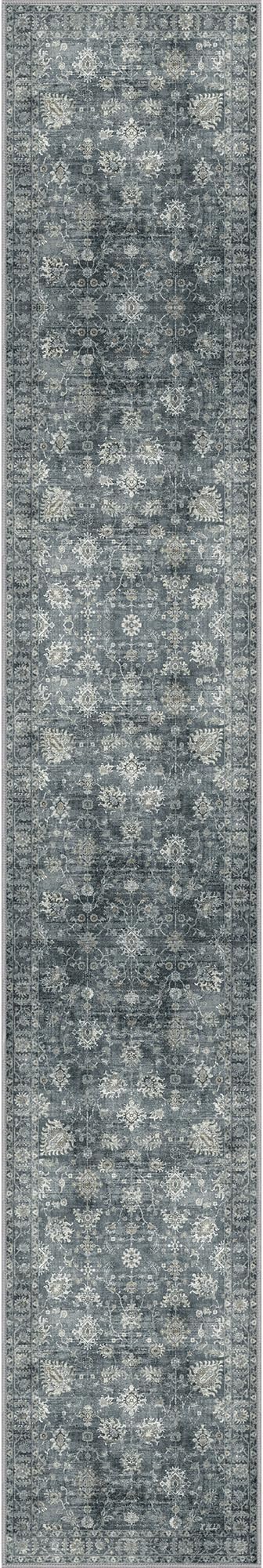 GENIMO Runner Rug 2x12 Non Slip Machine Washable Vintage Hallway Runner Rug - Image 9