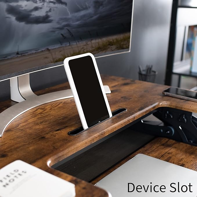 VIVO 42 inch Height Adjustable Stand Up Desk Converter, V Series, Quick Sit to - Image 8