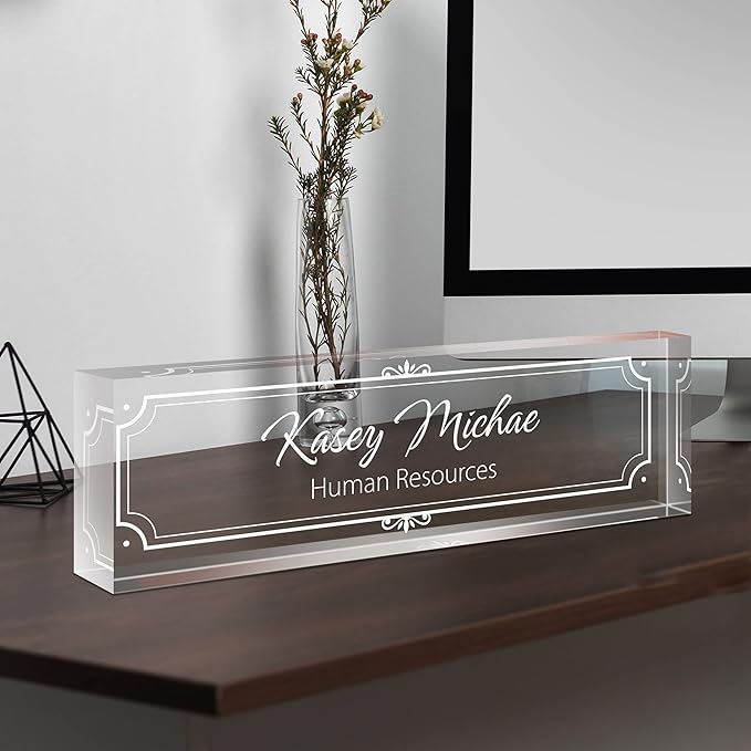 SalaGraphics Custom Engraved Acrylic Name Plates - Image 3