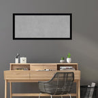 Amanti Art Black Framed Magnetic Board 23x51 Oversize Vision Board - Image 5