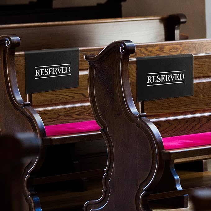 Buryeah 24 Pcs Reserved Seating Signs - Image 5
