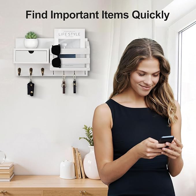 Lwenki Wall Mount Key Holder - Image 2