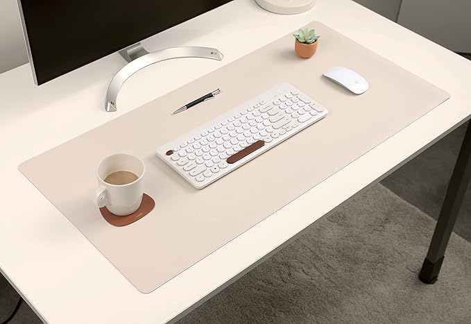 NODITO Dual-Sided Leather Desk Pad, Blotter - Image 2