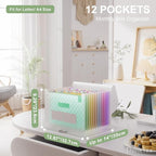 ThinkTex Accordion File Organizer, 12 - Image 2