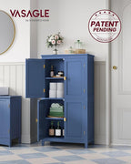 VASAGLE Floor Storage Cabinet, Freestanding Storage Unit - Image 4