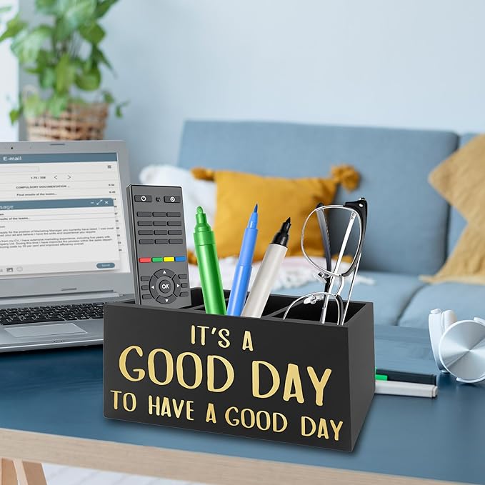 QZQE Inspirational Office Pen Pencil Holder Organizer - Image 3