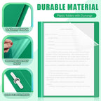 Teling 48 Pcs Clear Front Report Covers - Image 3