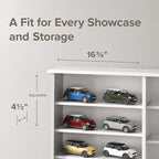Prepac 2 Column Display Cabinet, 8.75" D x 38.75" W x 51" H - Image 7