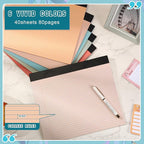 Lincia 6 Pcs 11" x 9.5" Legal Pads College Ruled Notepad Landscape Notebook - Image 3