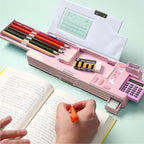 Ristpal Pop Up Multifunction Pencil Case, Cute Cartoon Pen Box Organizer - Image 5