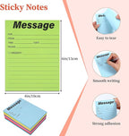 9 Pieces Phone Message Pads for Office Sticky Notes, Telephone Message Pads - Image 2