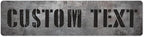 Custom Sign, Custom Street Sign, 11 Font Colors, 13 Font Styles, 4 Hole Options by MySignCenter