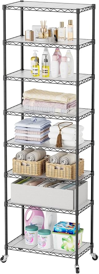 SINGAYE Shelf Closet Wire Shelving：Adjustable Metal Unit by SINGAYE