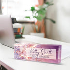 Personalized Name Plate for Desk, Custom Desk Name Plate, Acrylic Name Plate - Image 4