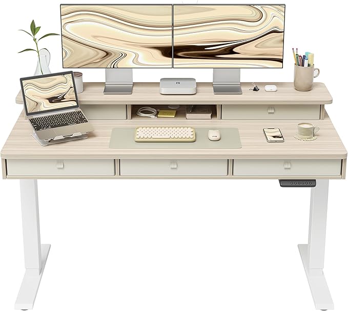 FEZIBO Height Adjustable Electric Standing Desk by FEZIBO