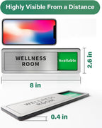 Office Door Signs Do Not Disturb, In Use/Available Slider Sign - Image 2