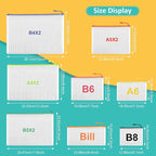 YOPCDJ 12 Mesh Zipper Pouch Bags - Image 2