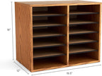 Safco 9420MO Adjustable Literature & Paper Organizer, 12 Compartment Mailbox - Image 5