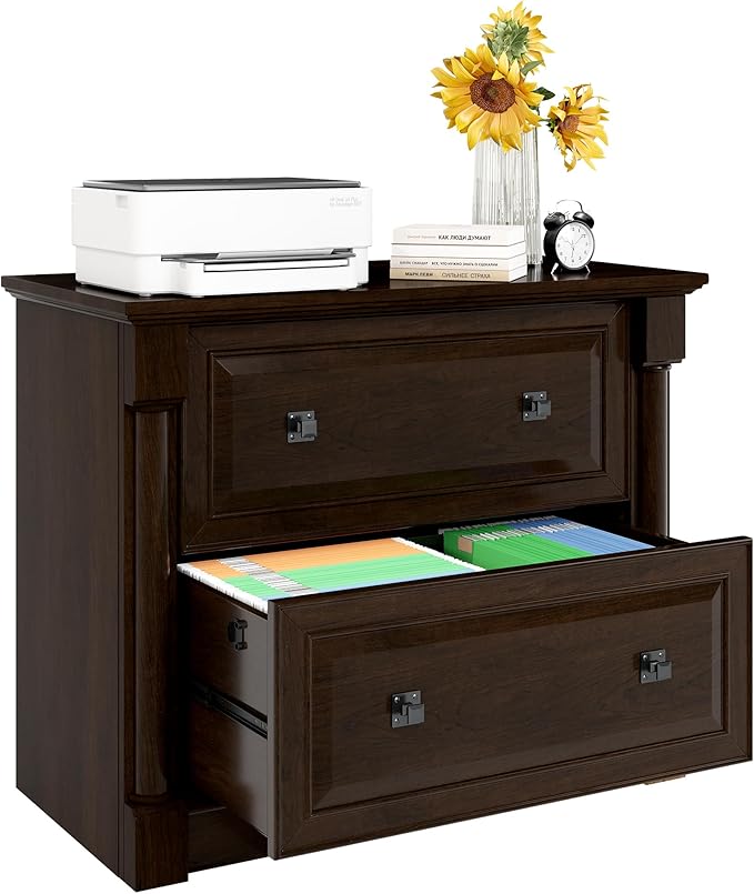 blini 2 Drawer File Cabinet Farmhouse Lateral File Cabinet - Image 6