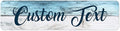 Custom Sign, Custom Street Sign, 11 Font Colors, 13 Font Styles, 4 Hole Options by MySignCenter